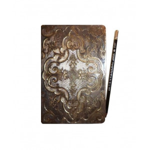 Carnet da ballo in argento a sbalzo. s.d. (ma 1856).