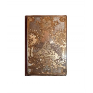 Carnet da ballo e portamonete in argento con decorazioni romantiche. s.d. (ma 1840 - 1880 circa).