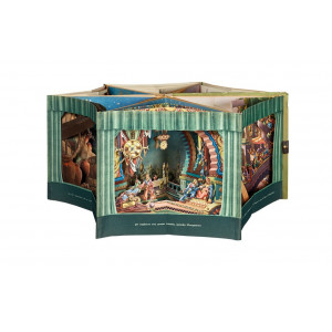 Carousel book - Zampini, Mario. Alì Babà e i 40 ladroni. Milano, Hoepli, 1943.