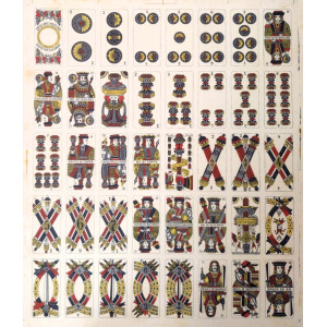 Carte da gioco triestine. Napoli, Raffaele Pignalosa e Figli, 1910-1920 ca.