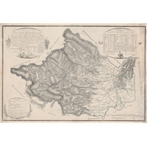 Carte générale du département du Po. Torino, Chianale, Pietro Amati e Pio Tela, 1807.