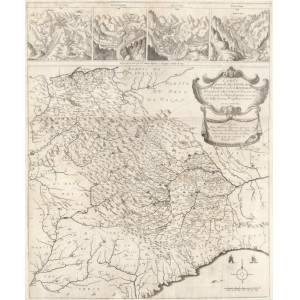 Carte generalle de la Savoye du Piemont Duche de Monferrat Marquistat de Salusses. Parigi, Melchior Tavernier, 1630.