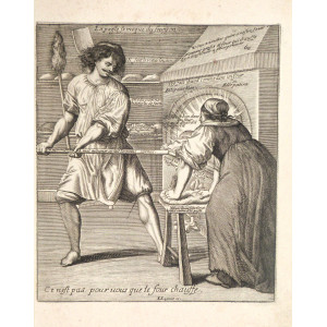 Ce n'est pas pour vous que le four chauffe. Parigi, Jacques Lagniet, 1660 circa.