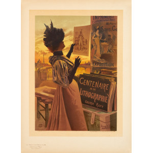 Centenaire de la Lithographie. Galerie Rapp - Les Maîtres de l'Affiche. Parigi, Imprimerie Chaix, 1897.
