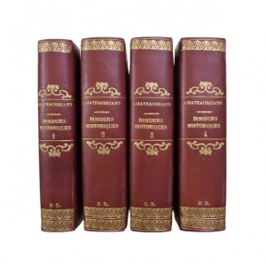 Chateaubriand, François Auguste René De. Études ou discours historiques sur la Chute de l’Empire Romain. Bruxelles, Louis Hauman & C., 1831.