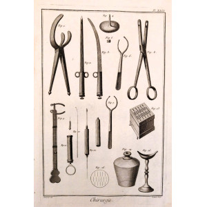 Chirurgie-Planche XXIII. Parigi, 1751-1772.