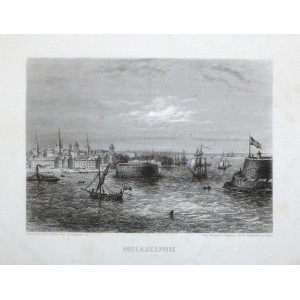 Philadelphie. Parigi, Gilquin & Dupain, 1850 circa.