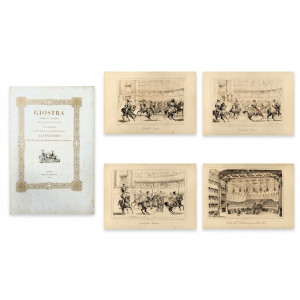 Cibrario, Luigi. Giostra corsa in Torino addì XXI di febbraio MDCCCXXXIX nel passaggio di Sua Altezza Imperiale e Reale Alessandro Gran-Duca Principe Imperiale ereditario di Russia. Torino, Chirio e Mina, 1839.