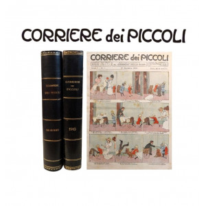 Corriere dei Piccoli. Milano, Anno I: 27 dicembre 1908 / 26 dicembre 1909 - Anno II: 2 gennaio 1910 / 25 dicembre 1910.
