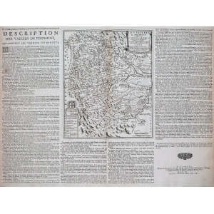 Description des Vallées de Piemont, qu'habitent les vaudois ou barbets. Parigi, Jean-Baptiste Nolin, 1690.