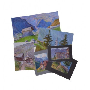 Disegni di Valtournenche-Cervino. Italia, 1930 - 1940 circa. 