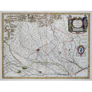 Ducato overo Territorio di Milano. Amsterdam, Guglielmus Blaeu, 1663.