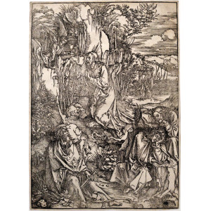 Dürer, Albrecht. Cristo sul Monte degli Ulivi. Germania, seconda metà XVI sec.