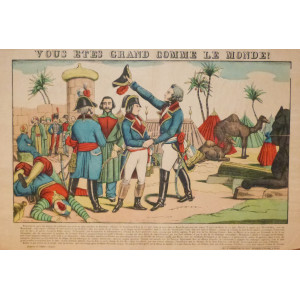 ÉPINAL - Napoleone - Vous êtes grande comme le monde! Jean-Charles Pellerin, 1835 circa.
