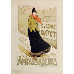 Eugenie Buffet - Les Maîtres de l'Affiche. Parigi, Imprimerie Chaix, 1896.