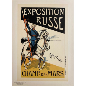 Exposition Russe - Les Maîtres de l'Affiche. Parigi, Imprimerie Chaix, 1897.
