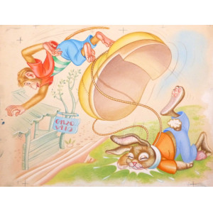 Favole - Le avventure di scimmiottino. Milano, 1950 circa.