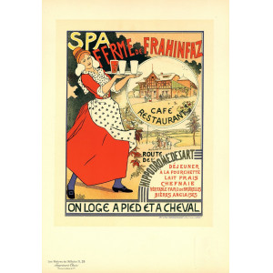 Ferme de Frahinfaz - Les Maîtres de l'Affiche. Parigi, Imprimerie Chaix, 1896.