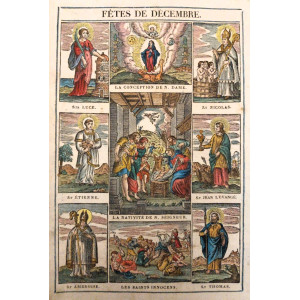 Fétes de décembre. Parigi, s.n.t. (1650 circa).