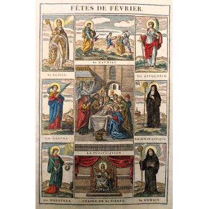 Fétes de février. Parigi, s.n.t. (1650 circa).