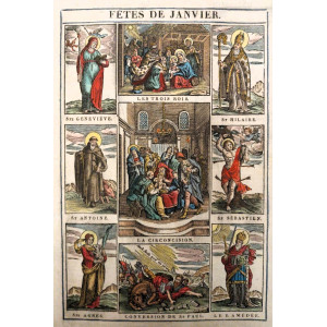 Fétes de janvier. Parigi, s.n.t. (1650 circa).
