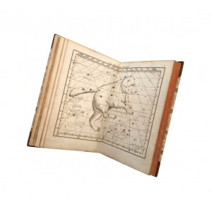 Flamstéed, John - Fortin, Jean Nicolas. Atlas céleste de Flamstéed approuvé par l’Académie Royale des Sciences, et publié sous le privilege de cette compagnie. Parigi, Deschamps, 1776.