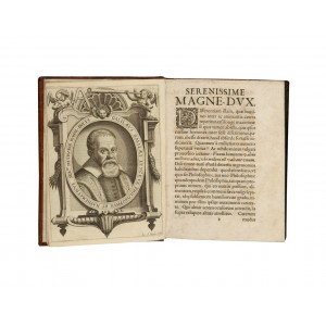 Galilei, Galileo. Systema cosmicum ... in quo quatuor dialogis, de duobus maximis mundi systematibus, ptolemaico & copernicano. Strasburgo, Impensis Elzeviriorum, Typis Davidis Hautti, 1635.