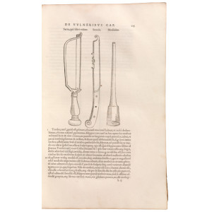 Guidi, Guido. Chirurgia è Graeco in Latinum conversa, Vido Vidio Florentino interprete, cum nonnullis eiusdem Vidij commentariis. Parigi, Petrus Galterius, 1544.	