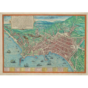 Hæc est nobilis et florens illa Neapolis… Colonia, Braun-Hogenberg, 1572.