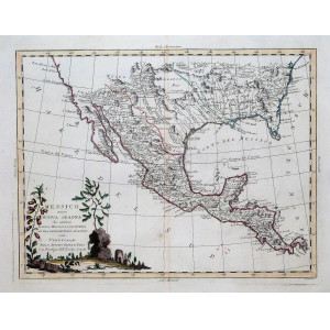 Messico ovvero Nuova Spagna. Venezia, Antonio Zatta, 1785.