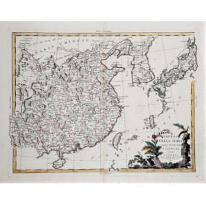 Impero della China colle Isole del Giappone. Venezia, Antonio Zatta, 1784.