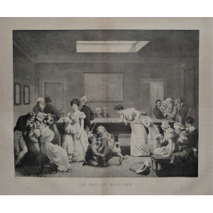 Le jeu de billard. Parigi, Villain, 1858.