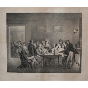 Le jeu de l’ecarté. Parigi, Villain, 1858.