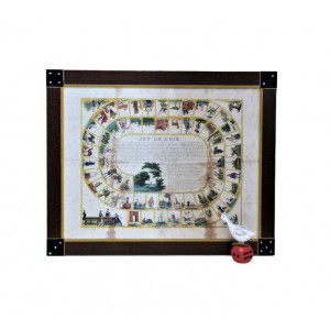 Jeu de l'oie. Parigi, 1800 circa.