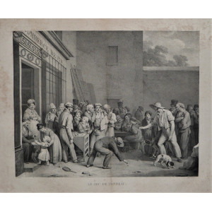 Le jeu de tonneau. Parigi, Villain, 1858.