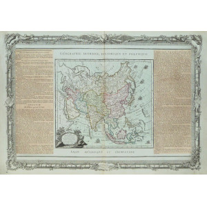 L'Asie dressée pour l'étude de la geographie. Parigi, L. C. Desnos, 1786.