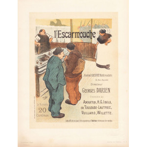 L'escarmouche - Les Maîtres de l'Affiche. Parigi, Imprimerie Chaix, 1895.