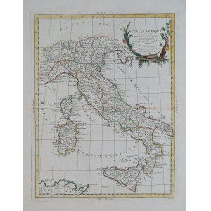L'Italia Antiqua cum Insulis Sicilia, Sardinia, et Corsica. Venezia, Antonio Zatta, 1785.