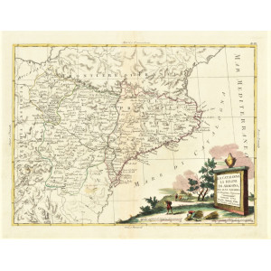 La Catalogna, li Regni di Aragona ed Alta Navarra. Venezia, Antonio Zatta, 1775.