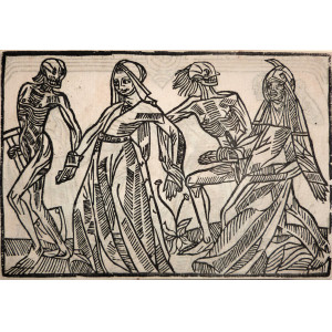 La Danza della Morte - La Danza Macabra. Parigi, 1570 - 1580 circa.