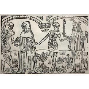 La Danza della Morte - La Danza Macabra. Parigi, 1570 - 1580 circa.