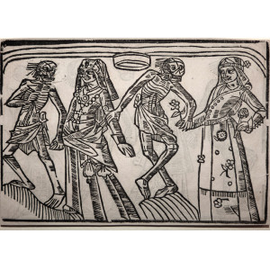 La Danza della Morte - La Danza Macabra. Parigi, 1570 - 1580 circa.