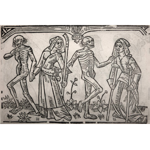 La Danza della Morte - La Danza Macabra. Parigi, 1570 - 1580 circa.