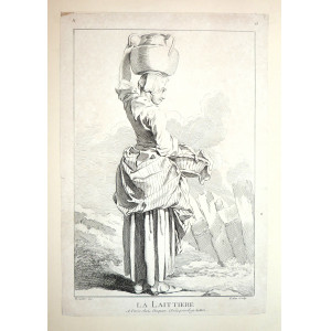 La laittiere. Parigi, Jean Gabriel Huquier, 1740 circa.