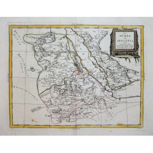 La Nubia ed Abissinia. Venezia, Antonio Zatta, 1784.