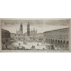 La Piazza Regia di Turino, Capitale del Principato del Piemonte e degli Stati del Re di Sardegna. Venezia, Thomas Salmon, 1751.