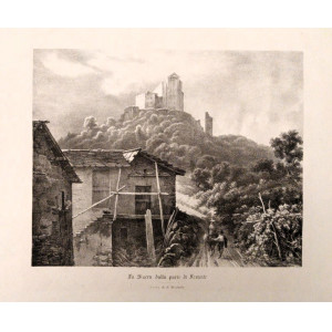 La Sacra dalla parte di levante. Sacra di S. Michele. Torino, Tipografia Chirio e Mina, 1829.