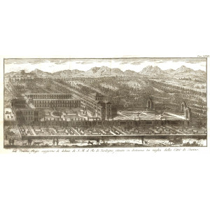 La Venaria Regio soggiorno di delizie di S.M. Il Re di Sardegna, situato in distanza tre miglia dalla città di Turino. Venezia, Thomas Salmon, 1751.