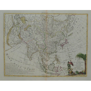 L’Asia divisa ne’ suoi principali Stati. Venezia, Antonio Zatta, 1777.