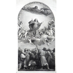 L’Assunzione della Madonna. Venezia, Natale  Schiavoni, 1820 circa.